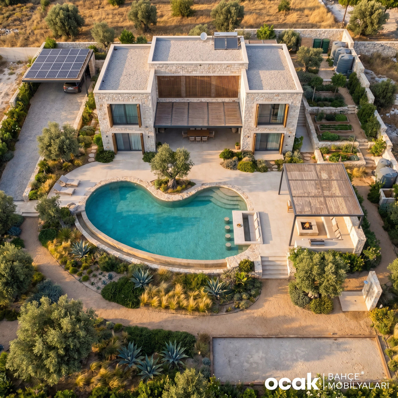 Villa Bahçe Tasarımları ve Mobilya Yerleşim İpuçları