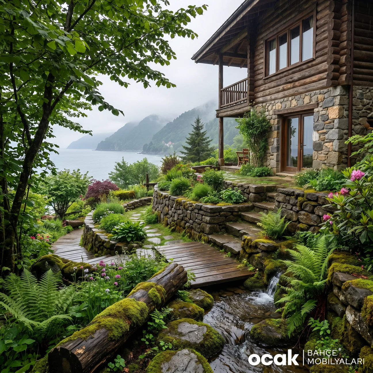 Karadeniz Bölgesi Villa Bahçe Peyzajı: En İyi Bitki ve Ağaçlar