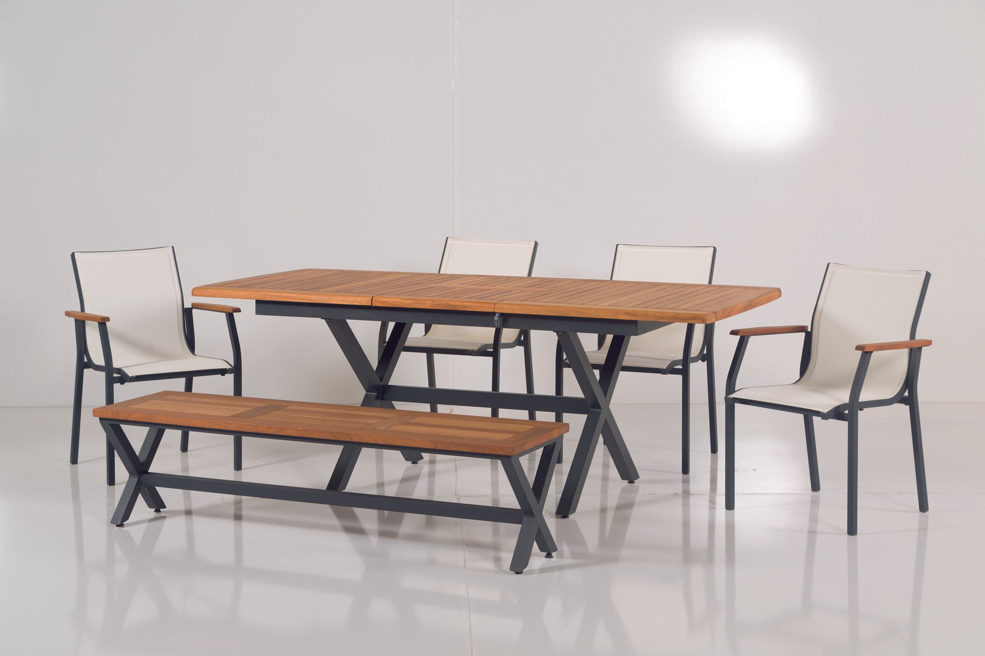 ASOS-X AÇILIR MASA 90 x 160 + 50 CM
