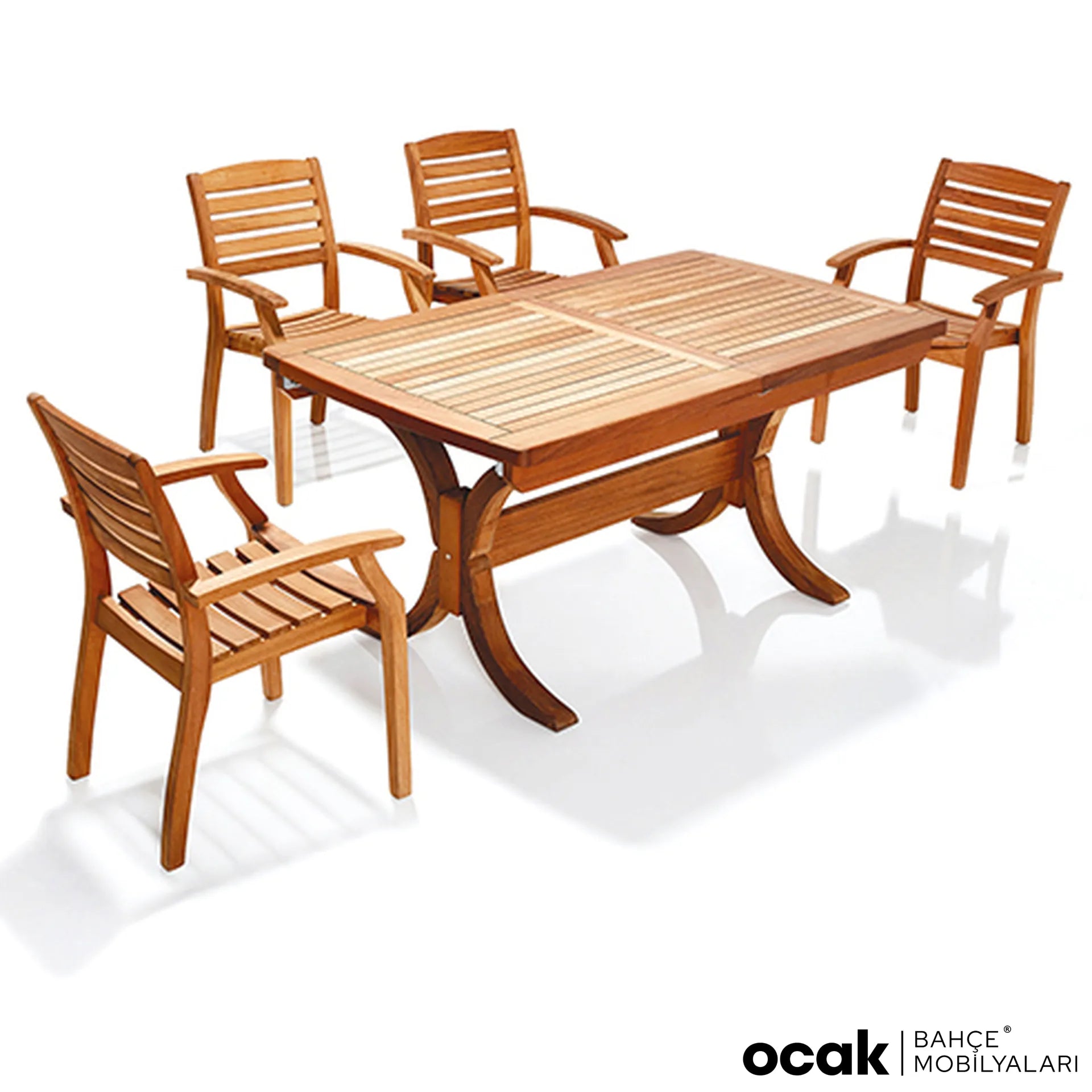 IROKO KELEBEK MASA 90 X 160 +50 CM.