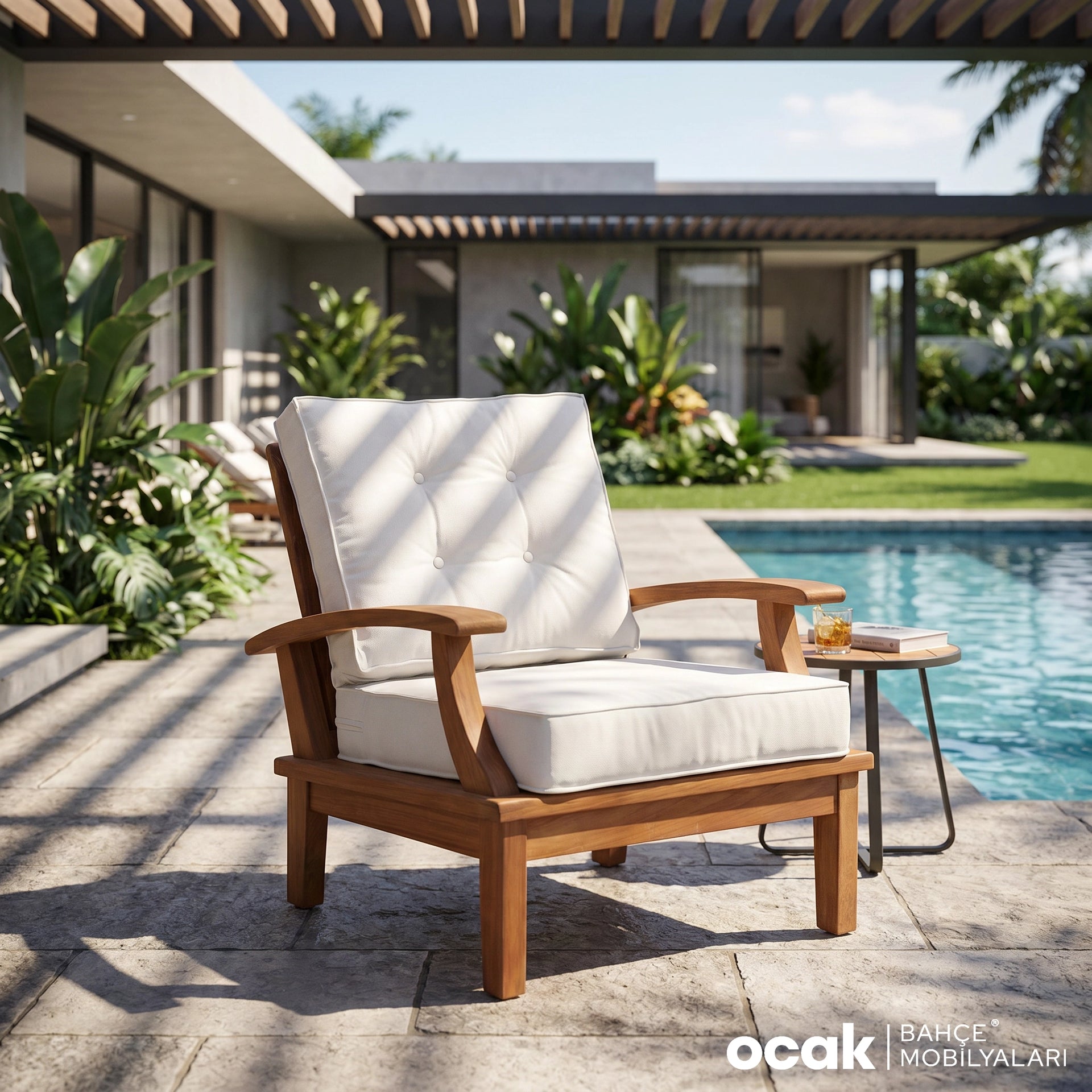 IROKO TREND - TEKLİ KOLTUK - MİNDERLİ